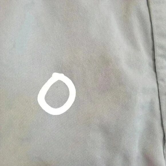 Eddie Bauer Women's Light Stone Gray Cotton Flat Front Shorts - Picture 5 of 9